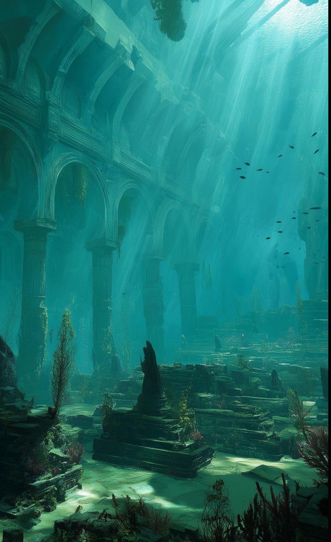 Tempio Sommerso — frame del trailer di Adoria.